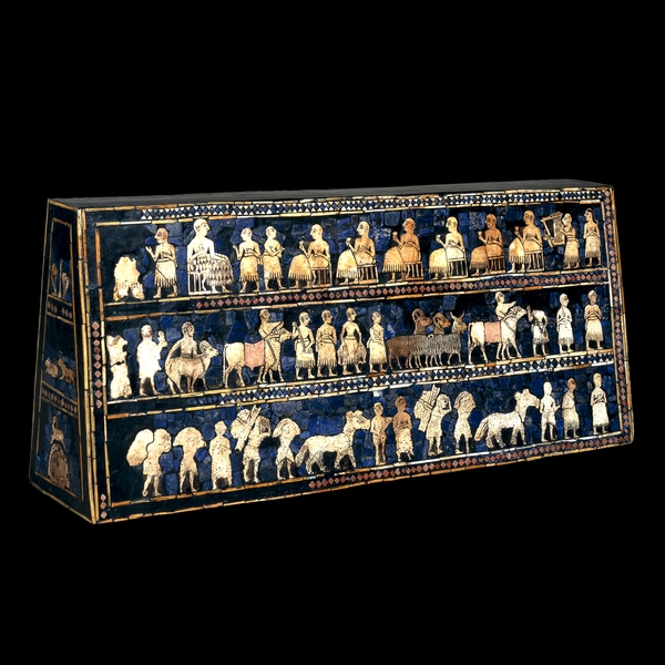 mezapotamya'dan kalma eserler ve koç figürleri (m.ö 6000-1550 yılları arası)